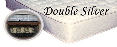 Matracis SPS+ Double Silver, 200 cm x 120 cm, regulējams