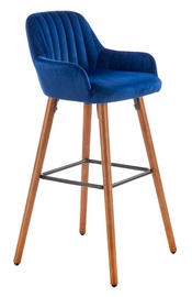 Halmar H93 Bar Stool Dark Blue