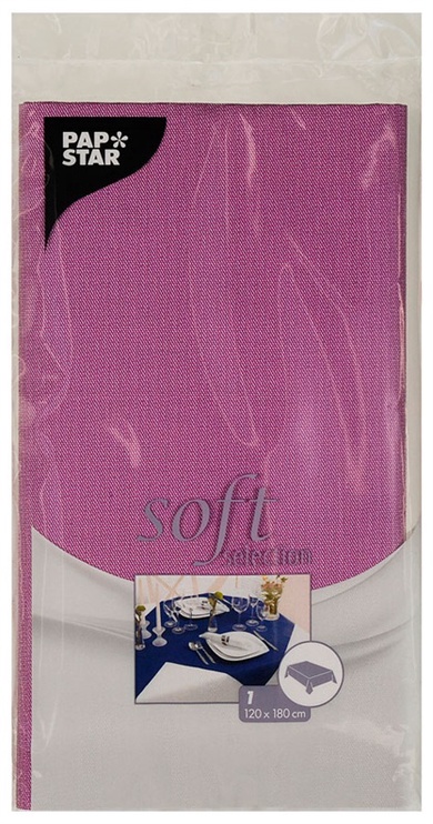 Vienreizējas lietošanas galdauts Papstar Soft, violeta, 120 x 180 cm
