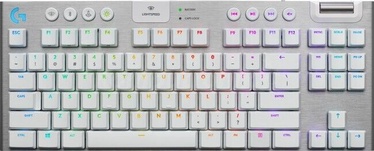 Klaviatūra Logitech G915 TKL Lightspeed Wireless RGB Mechanical Gaming Keyboard Tacticle White