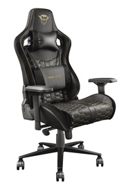Игровой стул Trust GXT712 Resto Pro, 69 x 75 x 136 - 146 см, черный