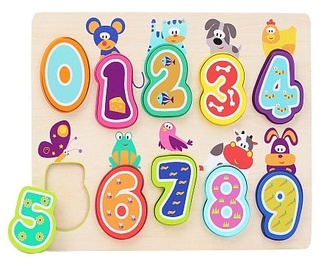 Brimarex Learning To Count Puzzle 10pcs 1581877