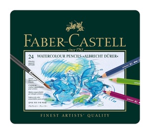Цветные карандаши Faber Castell Albrecht Durer Watercolour Pencil, 24 шт.