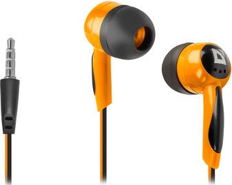 Ausinės Defender Basic 604 Black + Orange