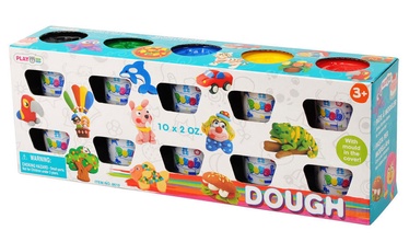 Playgo Dough Pack Basic Color 10pcs 8610