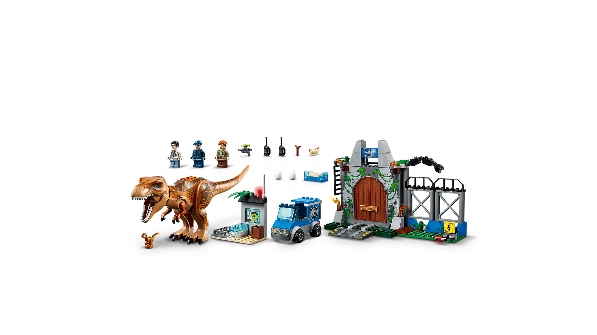 LEGO Juniors T. Rex Breakout 10758 10758 150 Ksenukai.lv