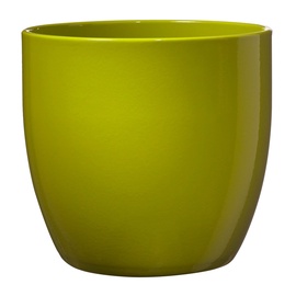Цветочный горшок Soendgen Keramik 1010125, керамика, Ø 19 см, зеленый