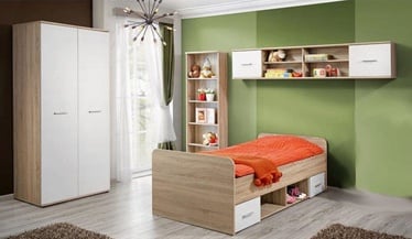 Комплект мебели для детской комнаты ASM Dino I, белый/дубовый