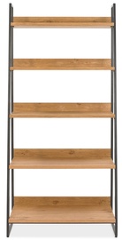 Полка Home4you Indus Oak/Grey, 90x43xH190 см