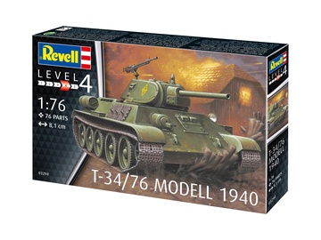 Konstruktor Revell T-34/76 Modell 03294, plastik