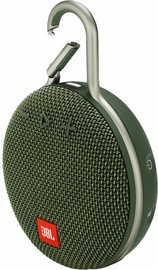 JBL Clip 3 Bluetooth Speaker Forest Green