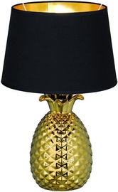 Reality Pineapple R50431079 Table Lamp 60W E27 Gold/Black