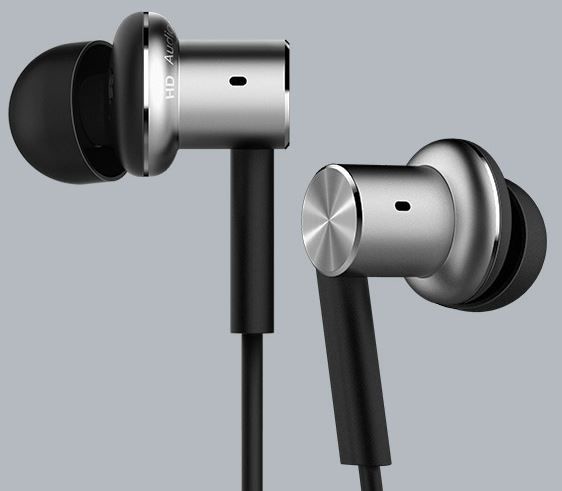 Laidinės ausinės Xiaomi Mi In-Ear Headphones Pro HD, sidabro