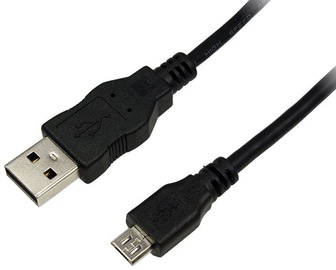 LogiLink Cable USB to USB-micro Black 3m