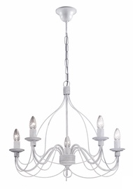 Griestu lampa Ideal Lux Corte SP5 5x40W E14, balta