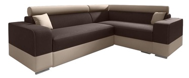 Idzczak Meble Infinity Mini Corner Sofa Right Brown/Beige