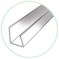 J-PROFILS PVC 12MM 3,0M