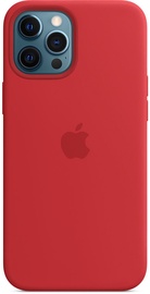 Apple iPhone 12 Pro Max Silicone Case with MagSafe Red