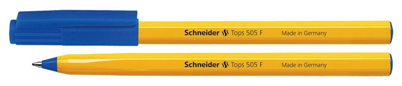 Lodīšu pildspalva Schneider 150503, dzeltena