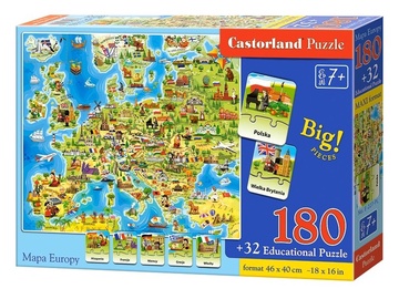 Puzle Castorland Europe Maps E227, 46 cm x 40 cm