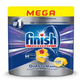 Капсулы для посудомоечной машины Finish, 64 шт.