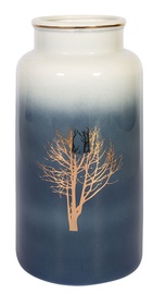 Home4you Golden Ring Vase L Golden Tree