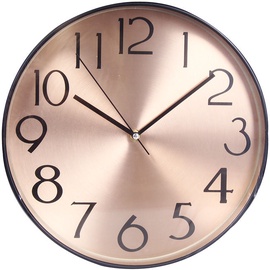 Настенные кварцевые часы 4Living, золотой/серебристый, пластик/металл, 30 см x 30 см