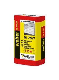 Mūro mišinys Weber Viscum M 75/7, 25 kg