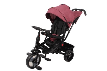 Bērnu velosipēds Madej Super Trike XG7236-1-3, melna/sarkana, 12"