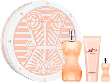 Jean Paul Gaultier Classique 100ml EDT + 75ml Body Lotion + 6ml EDT