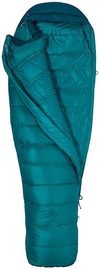 Guļammaiss Marmot Women's Angel Fire Regular LZ Malachite/Deep Teal, kreisais, 196 cm
