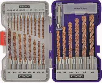 Сверло Tivoly 11454170002, hss, 1 мм