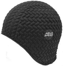 Plaukimo kepuraitė Aqua Speed, juoda