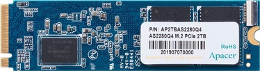 Kietasis diskas (SSD) Apacer AS2280Q4 M.2, M.2, 500 GB