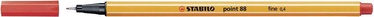 Stabilo Point 88 Fineliner 0.4mm Red 88/40