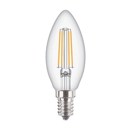 SPULDZE LED FIL B35 4W E14 WW CL ND 470L (STANDART)