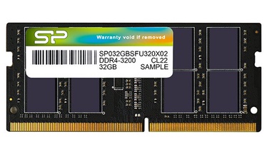 Operatyvioji atmintis (RAM) Silicon Power SP016GBSFU240X02, DDR4, 16 GB, 2400 MHz