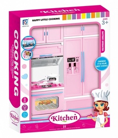 Askato Happy Little Cooking Dream Kitchen With Fridge And Oven 106359