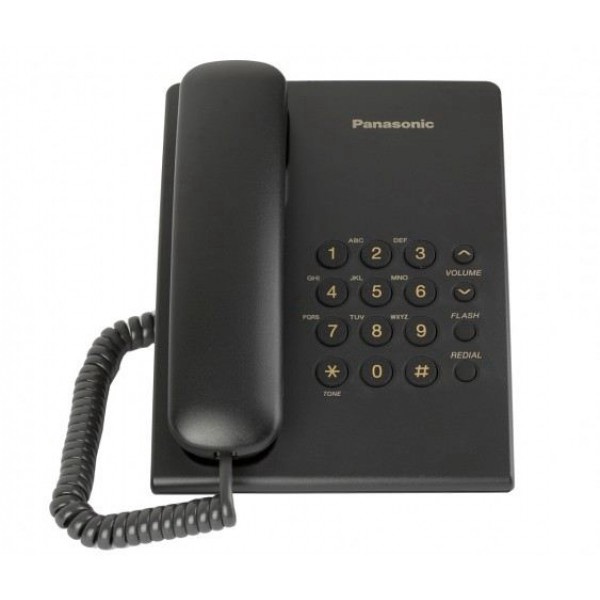 Telefons Panasonic KX-TS500FXB, stacionārā