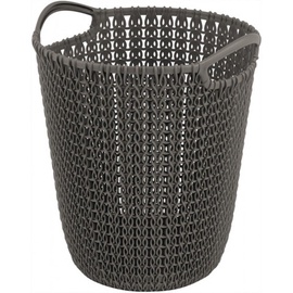 Atkritumu tvertne Curver Knit, brūna, 7 l, 27 cm x 23 cm