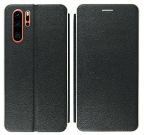 Mocco Frame Book Case For Samsung Galaxy S10e Black