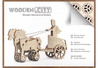 Wooden City Puzzle Roman Chariot 69pcs