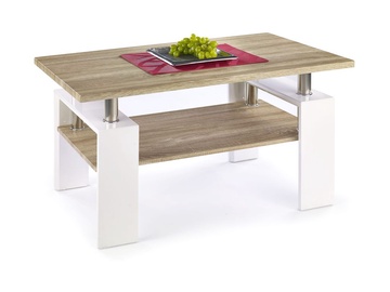 Kavos staliukas Halmar Diana H MDF Sonoma Oak/White, 1100x600x550 mm