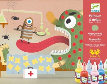 Djeco Finger Painting Decorate The Creatures