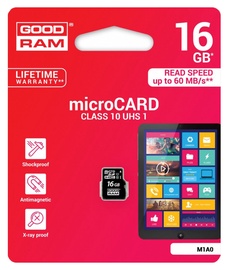 GoodRam microSD M1A0 16GB CL10 UHS-I