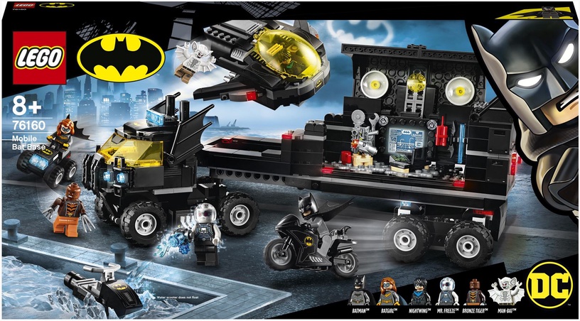 Конструктор LEGO® DC Мобильная база Бэтмена 76160