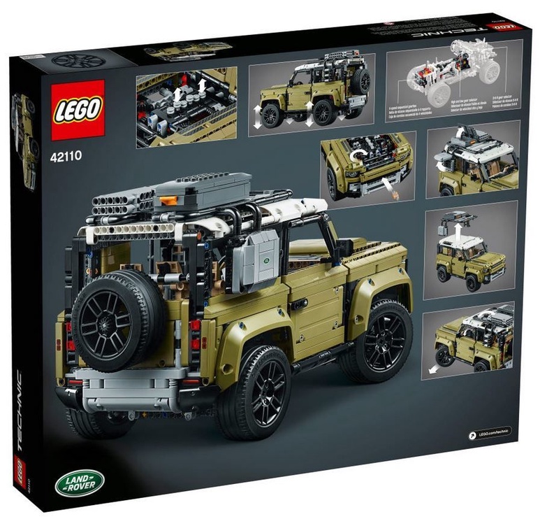 Konstruktor LEGO Technic Land Rover Defender 42110