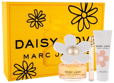 Marc Jacobs Daisy Love 100ml EDT + 75ml Body Lotion + 10ml EDT