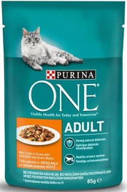 Purina ONE Adult Chicken And Green Beans 85g