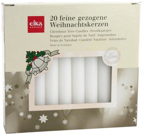 Eika Christmas Tree Candles White 20pcs